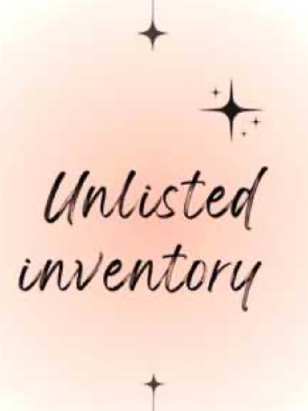 Unlisted inventory